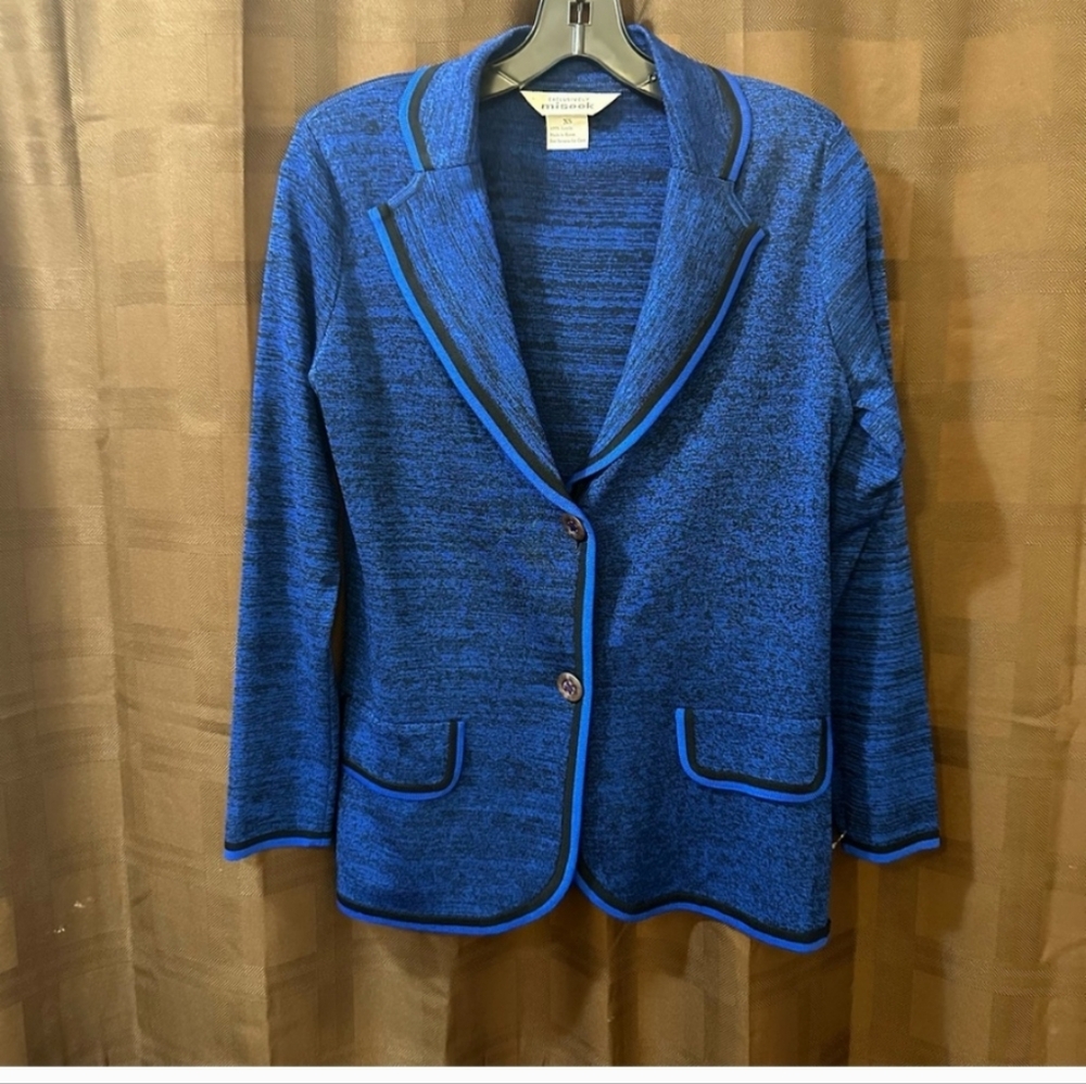 MISOOK blue sweater cardigan
